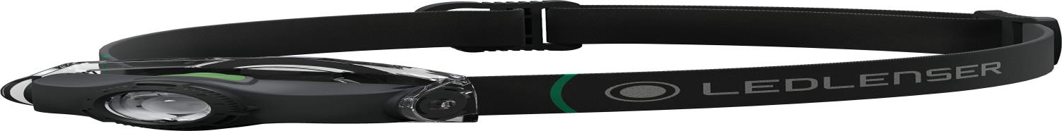 Ledlenser(レッドレンザー) MH4 黒いこと 雨合羽役立つこと LED前照灯 御釣り USB申し受ける式 日本置き目品