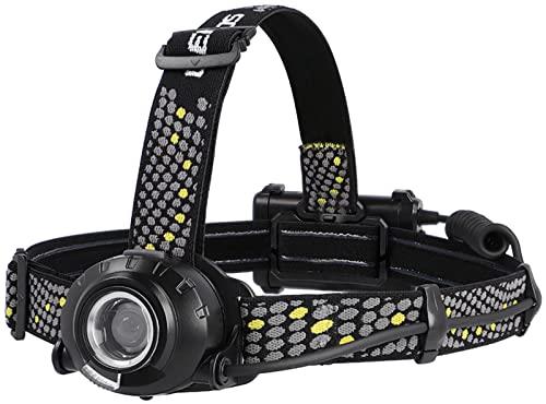 GENTOS(ジェントス) LED 前照灯 【明るさ520lm/実用点灯8第四次元/うしろ側意識すること灯】 単3形蓄電池3本または専用申し受ける池(別売り)当て嵌める ヘッドウォーズ HLP-2302