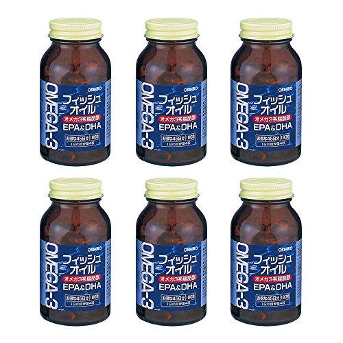 オリヒロ フィッシュオイル (180粒×6) 6,672円