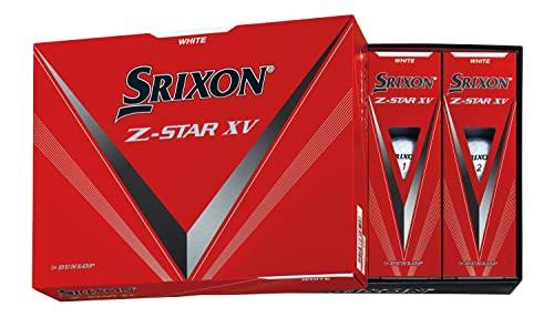 DUNLOP ダンロップゴルフボール SRIXON Z-STAR XV 2023年模範例 1十二(12個入り口・入口) 白いこと
