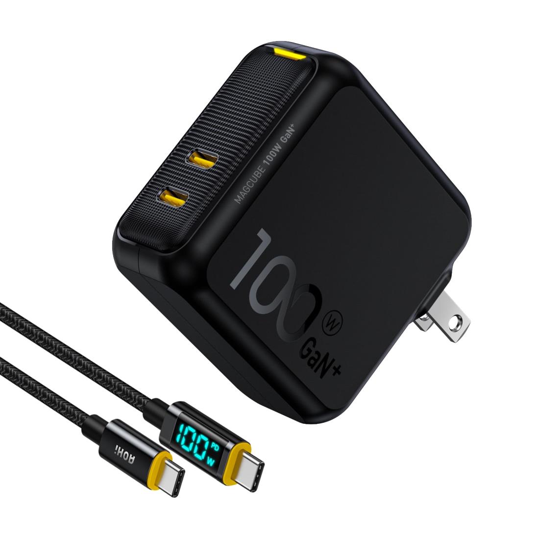 AOHI 140w 充電器 Amazon.com: AOHI Magcube 140W USB C Charger PD3.1 3-Port
