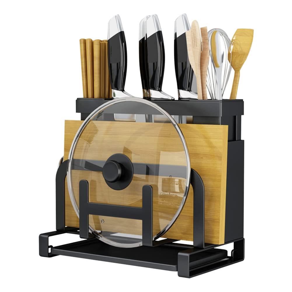 楽天市場】まな板スタンド 包丁立て 鍋蓋スタンド お箸立て - 多機能