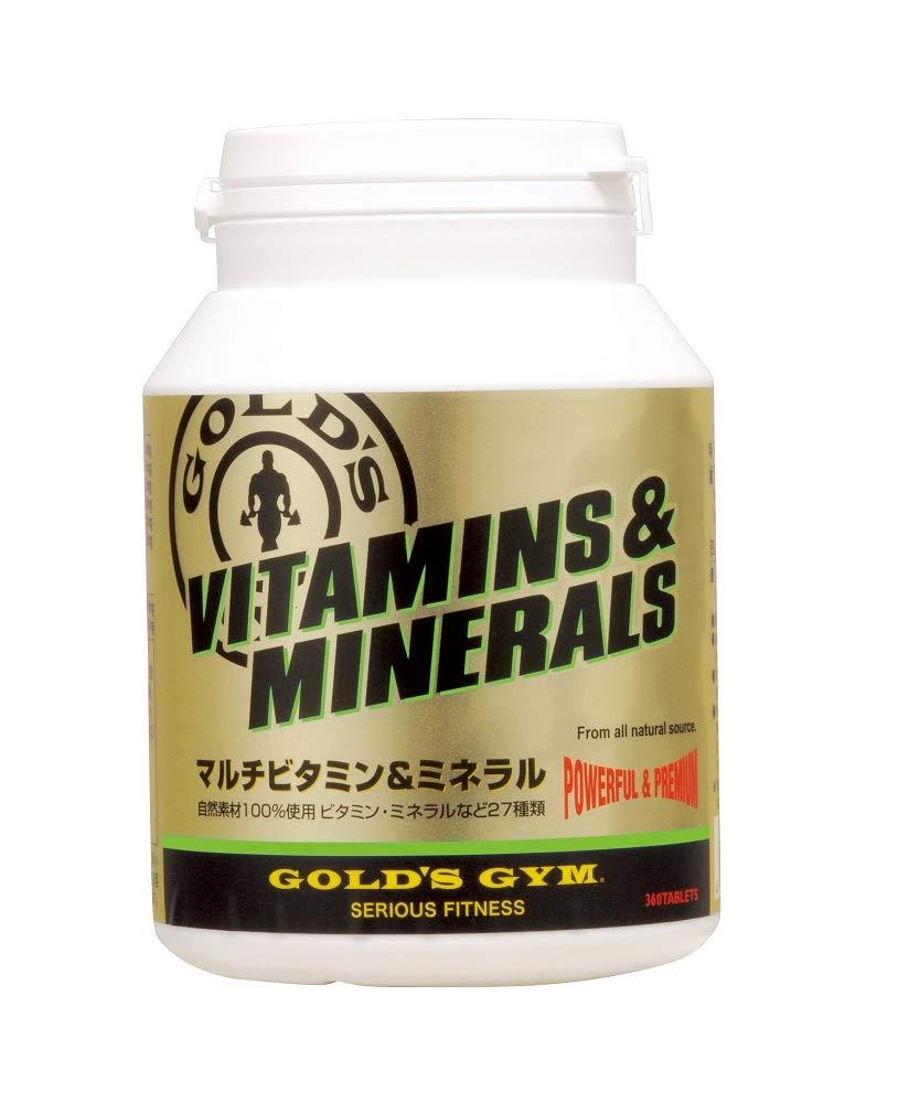 ゴールドジム(GOLD’S GYM) マルチビタミン＆ミネラル 180粒
