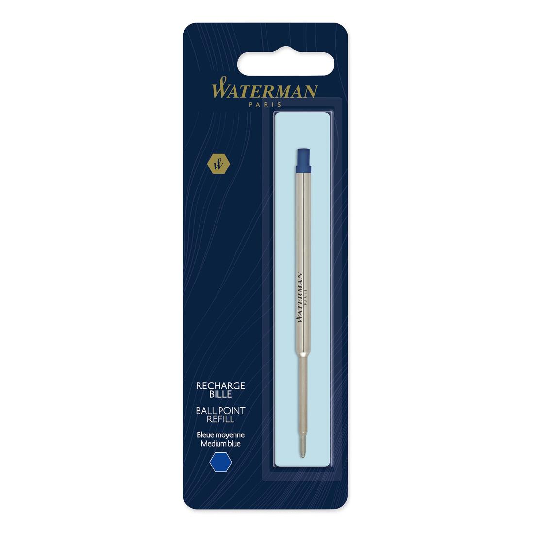 新品・未使用　Waterman ボールペン 替え芯付き 楽天市場】WATERMAN ウォーターマン ボールペン替え芯 ブルー 油性