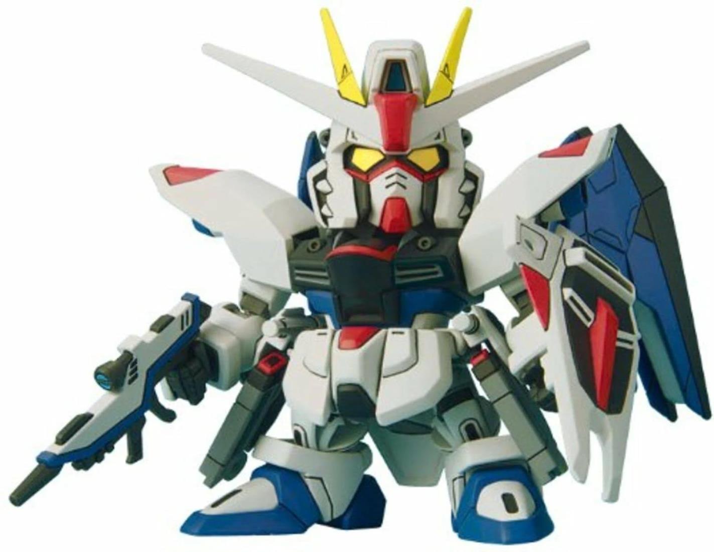 SDガ ン ダ ム BB戦士 No.257 フリーダムガ ン ダ ム 色分け済みプラモデル画像