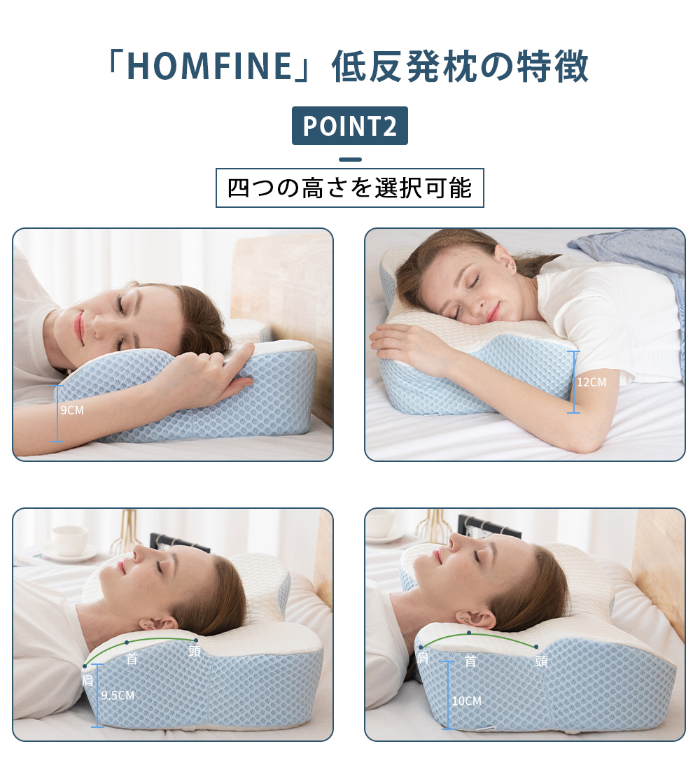 300円OFFクーポン 8/25まで】枕 まくら 低反発枕 肩こり 首こり