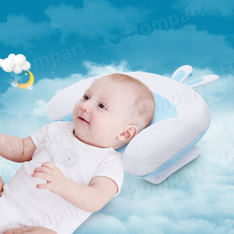 市場 0 12ヶ月の幼児が使用 寝姿を矯正 ベビーピロー 枕 新生児 低反発 赤ちゃん 絶壁頭 絶壁防止枕 ドーナツ枕 睡眠サポート 綿 ベビーまくら