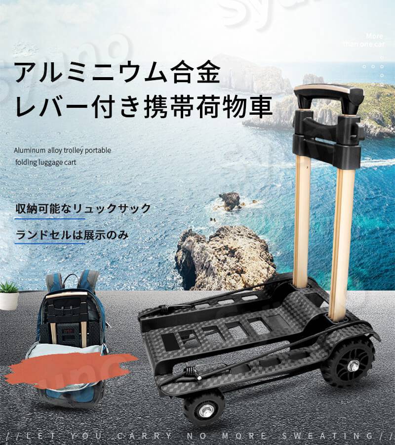 35 26 101 ポールカート 折り畳み式ハンドラー アルミ荷台車 軽量 折りたたみ キャリーカート 4輪 買い物 ミニ ミュートホイール キャンプ 防災 アウトドア 荷物 小さなトレーラー 折りたたみ台車 携帯荷物車 シニア旅行ショッピング septicin Com