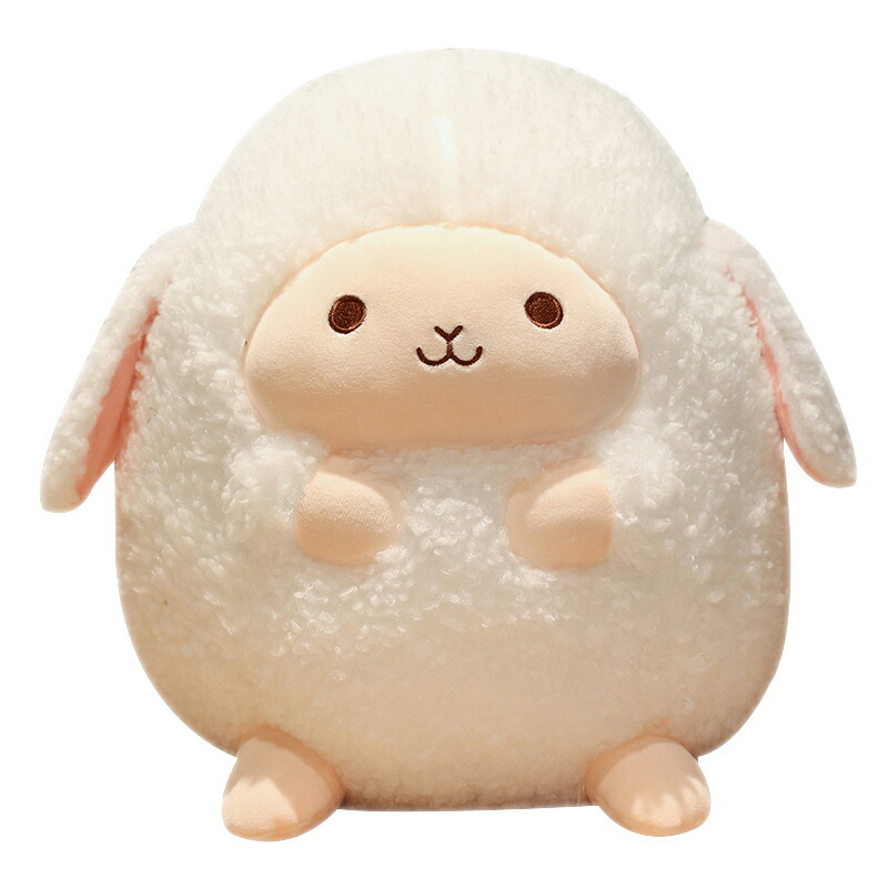 40cm ひつじ 羊 ぬいぐるみ 添い寝枕 抱き枕 おもちゃ かわいい こひつじ 子供 ぐるみ クッション 床ごこち だきまくらぬいぐるみ 癒し極上肌触り 柔らかい 5,625円