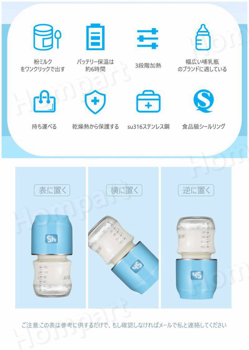 Usb自動調温 哺乳瓶ケース ポーチ 保管ケース 哺乳瓶 3段階加熱 保温 ケース カバー ボトル ウォーマー Usb ベビー用品 赤ちゃん用品 ベビーグッズ おしゃれ お出かけグッズ 授乳 便利 夜間授乳 出産祝い プレゼント 出産準備 出産準備赤ちゃん Antoniobanderas Me