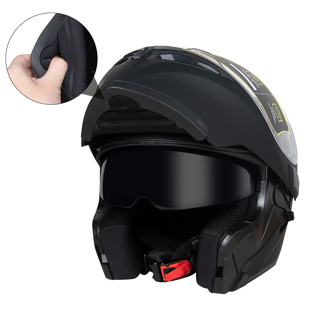 楽天市場】システムヘルメット インナーバイザー付き バイクヘルメット 送料無料 フルフェイスヘルメット オープンフェイスヘルメット M-XXL  男女兼用 SOMAN-955 白 : Homraku 楽天市場店