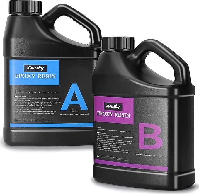 楽天市場】正規代理店 Bonsky エポキシ樹脂2液性 128oz/4.3kg