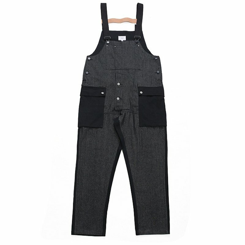 最大44 Offクーポン オーバーオール デニム 切り替 メンズ サロペットパンツ ジーンズ つなぎ オールインワン ペインター ワークパンツ 作業服 大きいサイズ アメカジ カーゴパンツ Auditest Es