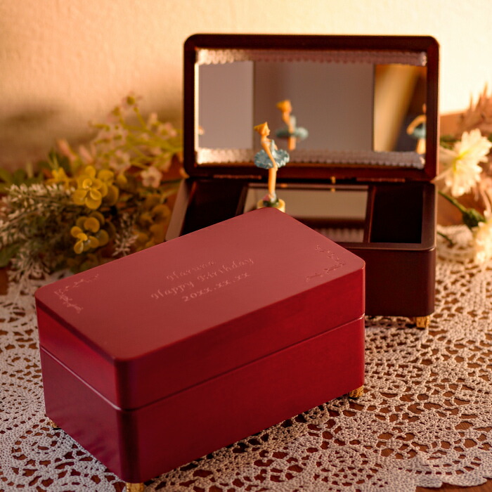 オルゴール プレゼント 中学生 女の子 誕生日プレゼント 名入れ ギフト 贈り物 名前入り バレリーナ オルゴール M インテリア 寝具 収納 インテリア小物 置物 小物入れ おしゃれ ジュエリーボックス 彼女 記念品 可愛い クラシック おすすめ 子供 高校生 Movilesgarcia Com