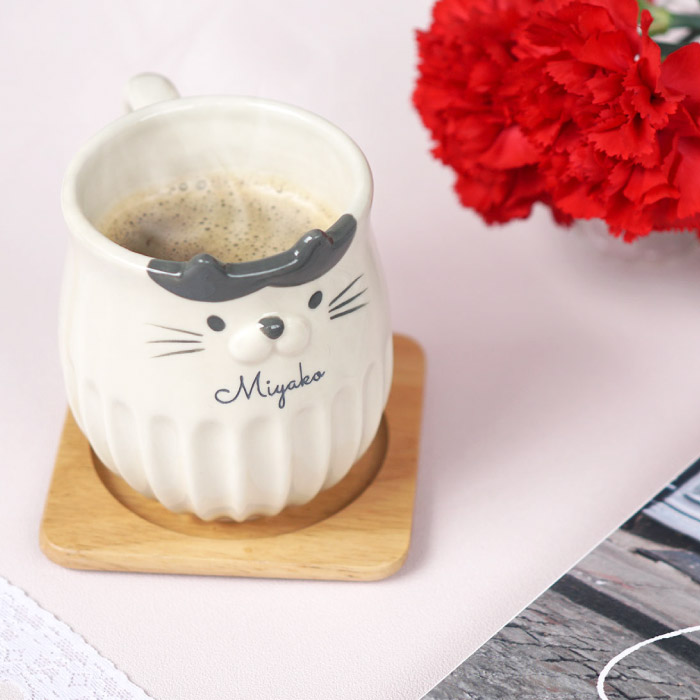 楽天市場 母の日 プレゼント 猫グッズ 猫 マグカップ 誕生日プレゼント 女友達 ギフト 30代 猫好き 雑貨 名入れ しのぎ ネコ マグ 茶トラ ハチワレ 愛猫 グッズ 陶器 コーヒー カップ かわいい 誕生日 女性 娘 女 高校生 彼女 代