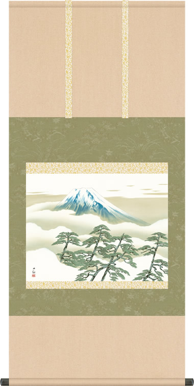 楽天市場】掛け軸-秋冬山水図(冬)/雪舟(尺五立) 水墨山水画 楽天市場】掛け軸-秋冬山水図(冬)/雪舟(尺五立) 水墨山水画