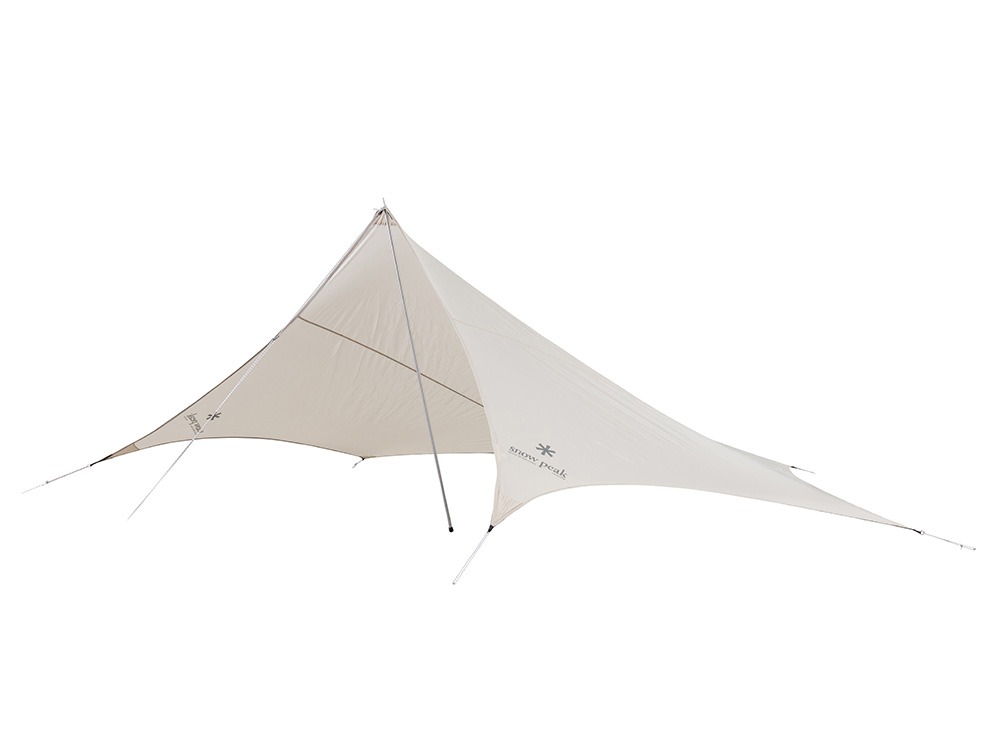 【未使用】早い者勝ち★スノーピークライトタープ ペンタシールド ポール付 未使用】早い者勝ち☆スノーピークライトタープ ペンタシールド