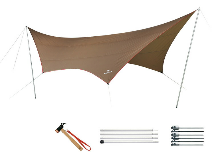 楽天市場】スノーピーク タープ HDタープ シールド ヘキサ ( L ) Pro