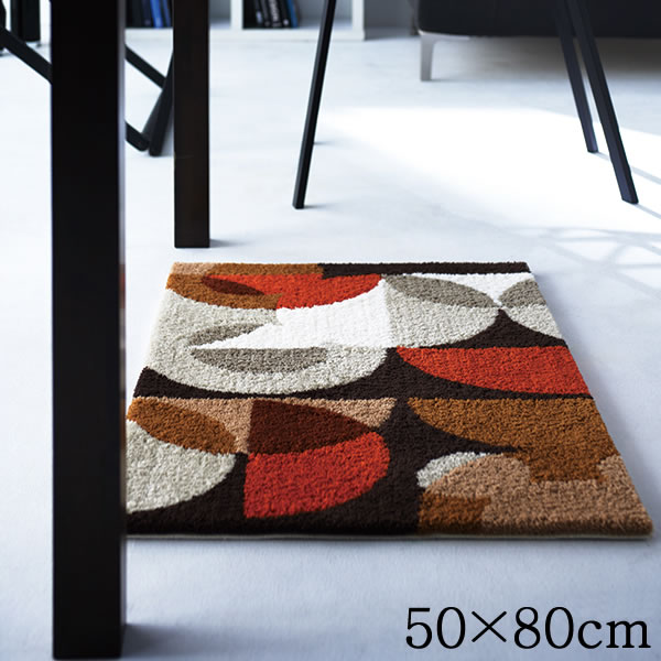玄関マット ディズニー 【 ミッキー セミサークルマット 50&times;80cm 】 スミノエ DMM-4041 ラグマット 国産 北欧マット マット｜家具のホンダ