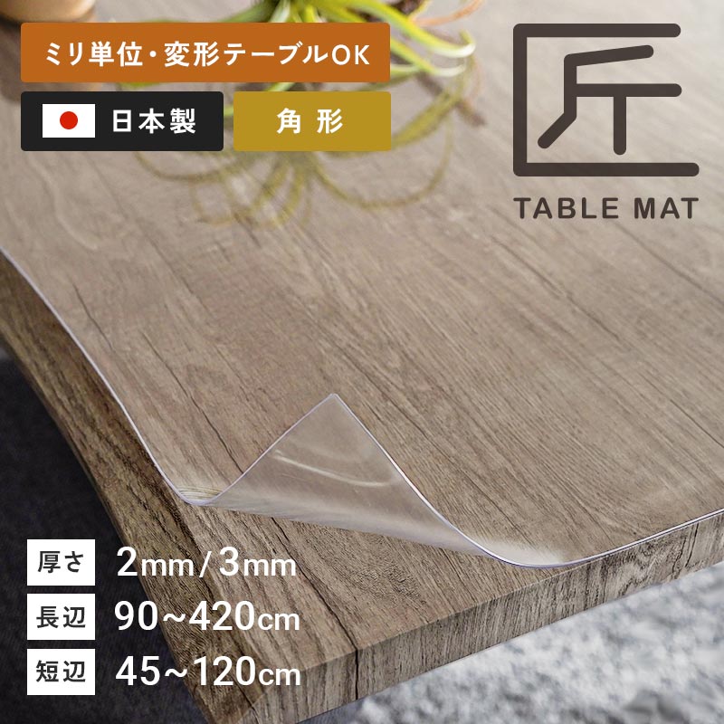 楽天市場】[さらにエントリーでポイント5倍確定]テーブルマット 透明