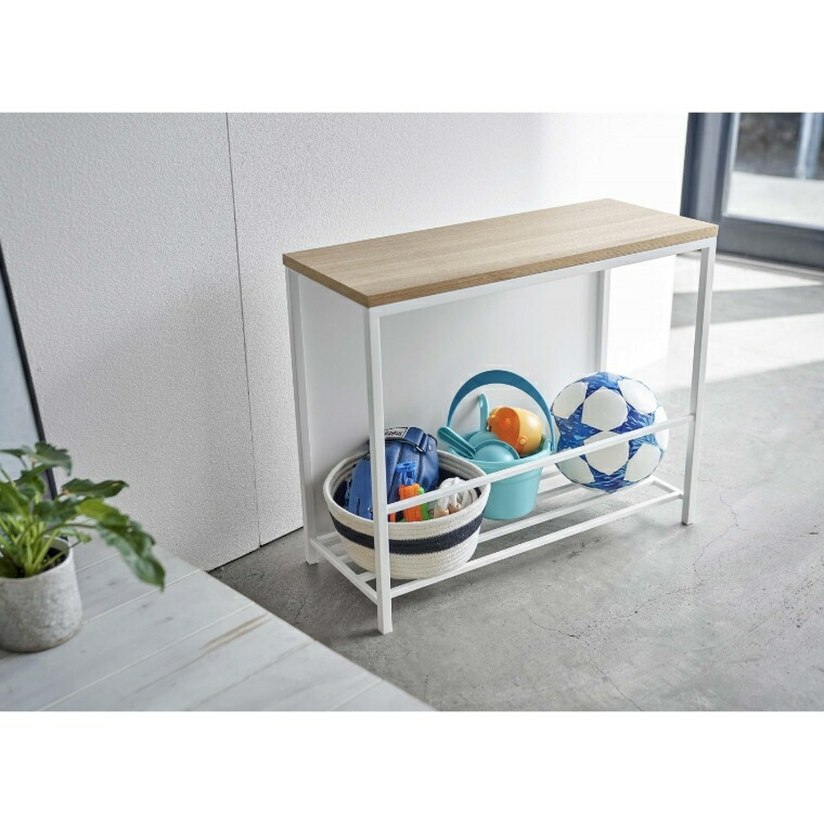 スリム 玄関 タワー ベンチ ホワイト Tower 山崎実業 棚 収納付き モノトーン 目隠し 収納 黒 ブラック おしゃれ シンプル 白 スリム 玄関 タワー ベンチ ホワイト Tower 山崎実業 棚 収納付き モノトーン 目隠し 収納 黒 ブラック おしゃれ シンプル 白