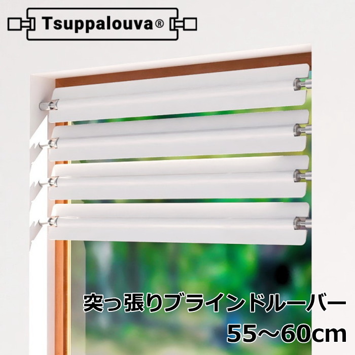 ツッパルーバ(タイプ55) Amazon｜つっぱり ブラインド ツッパルーバ タイプ55（枠内55