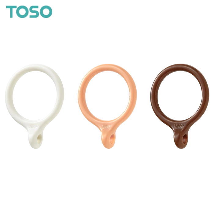 [正規販売店] 激安店舗 TOSO リングランナー リングランナーS 内径23mm バラ売り 1個入り ホワイト ライトブラウン ブラウン designufabet.com designufabet.com
