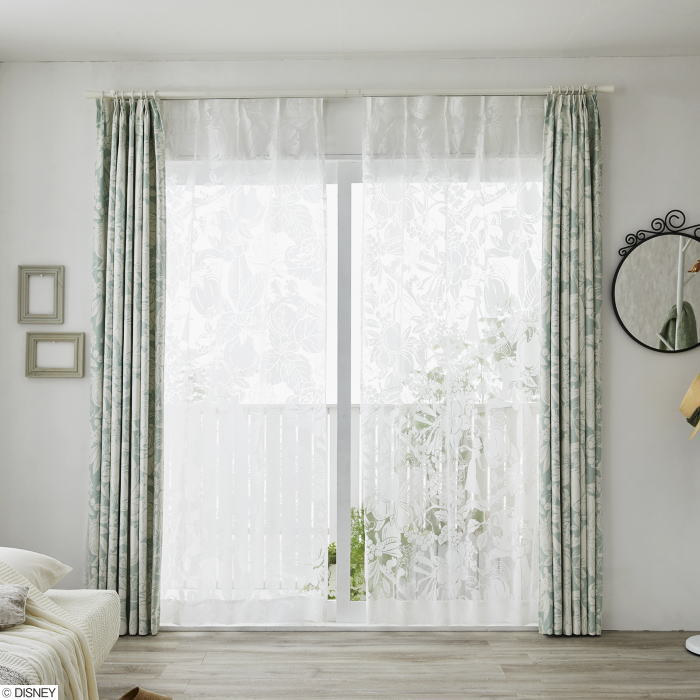 ディズニー レースカーテン 100 176cm 1枚入り プリンセス ハイホーボイル ディズニープリンセス 白雪姫 七人の小人 ボタニカル柄 おしゃれ かわいい エレガント 既製カーテン ウォッシャブル 日本製 ホワイト Kanal9tv Com