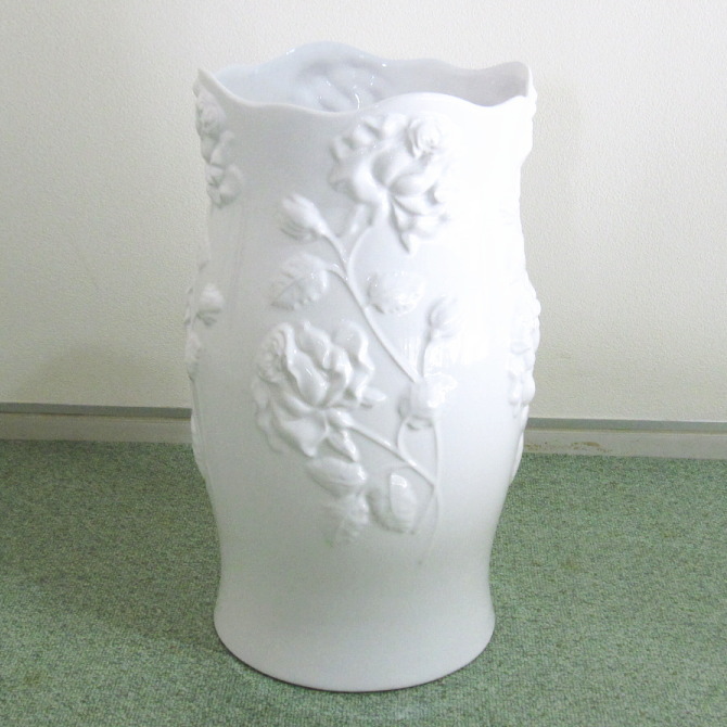 楽天市場】傘立て(かさたて) 陶器 ポルトガル おしゃれ 『フラワー