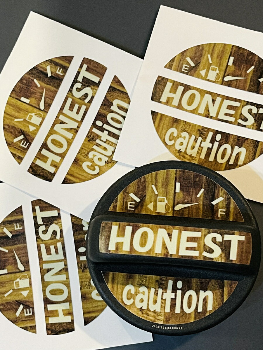 楽天市場】Honest 燃料 キャップ ステッカー ウッド wood : HONEST Hawaii