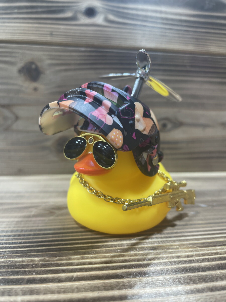 レディノベルティ!アヒルちゃん即売 楽天市場】ちびアヒルちゃん（黄×赤ニット×スケボー） : HONEST