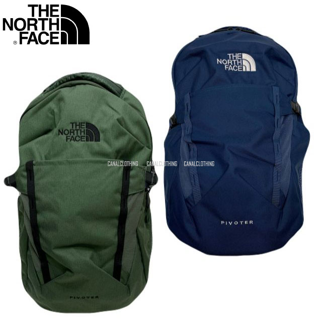 THE NORTH FACE PIVOTER BACKPACK ザ ノースフェイス ピボター バックパック タイム シャディブルー お買い物、普段使い 男女兼用バックパック リュックサック アメリカ本国モデル アメリカ正規品 NF0A3VXD 【対応】