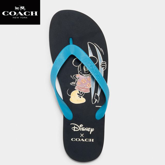 安心の定価販売高評価 Disney Coachのビーチサンダルが入荷致しました あす楽対応 Disney Coach Beach Sandal Zak Sportコーチビーチサンダルザック Flip Flop Flopwith レディース靴 With Sport コーチ ビーチサンダル ザック フリップ フロップ ミッキーマウス