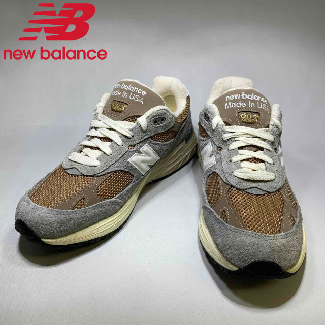 New Balance<br>U993 GG<br>ニューバランス<br>U993 MR993<br>Dワイズ<br>MADE IN USA<br>ドリフトウッド<br>ランニングスニーカー、ジョギング<br>New Balance USA<br>【対応】