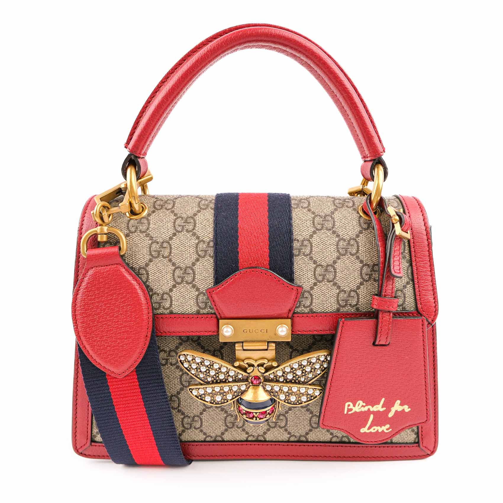 楽天市場】グッチ クイーンビー マーガレット Gucci 蜂 A+ランク