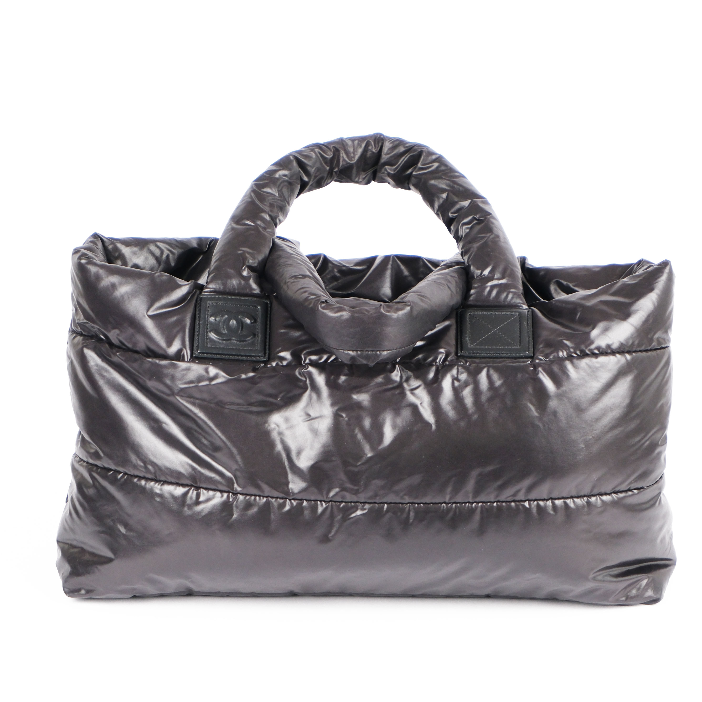 楽天市場】【中古】CHANEL コココクーン トート PM ブラック ナイロン