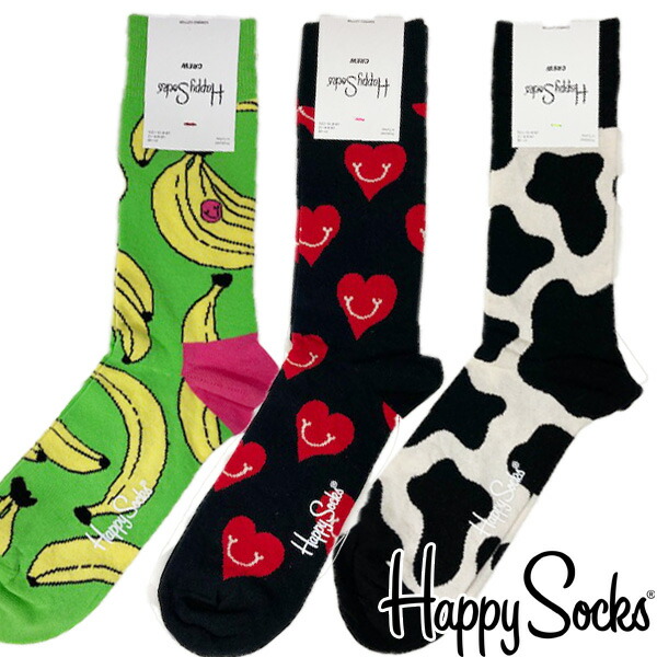 楽天市場】【福袋】ハッピーソックス HAPPY SOCKS 4足セット