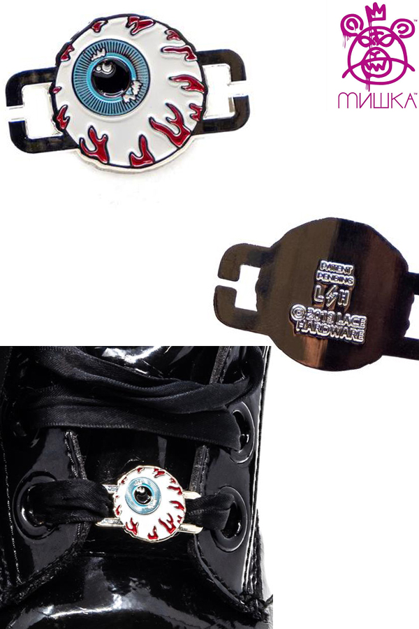 エレクトロニックメールよろしい可 Mishka ミシカ Keep Watch 溜め込むリストウオッチ 目玉心ばえ 金鉄 シュー競争 引込む レースハードウェアの靴ひも用途附録 2個書き割り Daemlu Cl