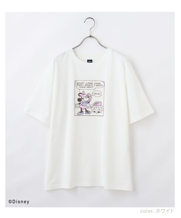 楽天市場 トップス Tシャツ 5分袖 プリント ディズニー ミッキー ミニー 部屋着 レディース 春 夏 Sale セール Honeys ハニーズ ｔシャツ ディズニー ハニーズ オンラインショップ