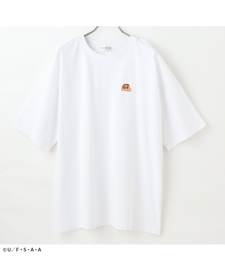 楽天市場 トップス Tシャツ 半袖 ワンポイント 刺繍 綿 コットン ゆったり おしゃれ レディース 夏 Honeys ハニーズ クレヨンしんちゃんｔ ハニーズ オンラインショップ