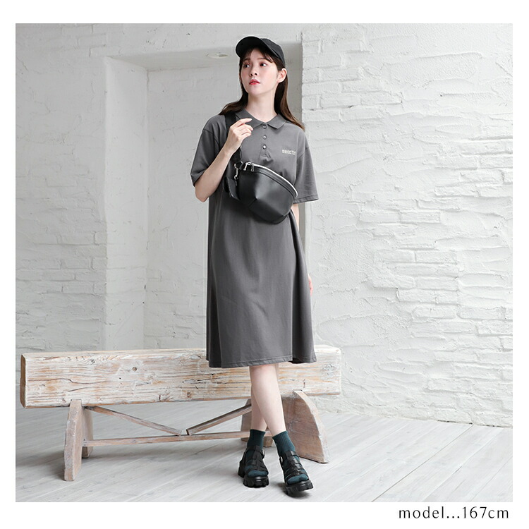 最大73 オフ ワンピース ポロワンピ 半袖 襟付き 衿付き 無地 ボーダー 綿 ロゴ刺繍 韓国コーデ レディース 夏 Sale セール Honeys ハニーズ ポロワンピース Batesmartin Com