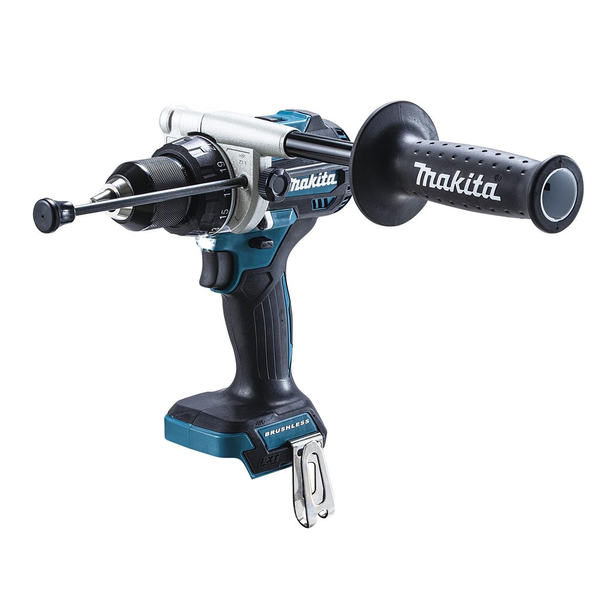 マキタ(Makita) 申し受ける式揺りうごかすドライバドリル 18V バッテリ・申し受ける器・容れもの別売 HP486DZ 青