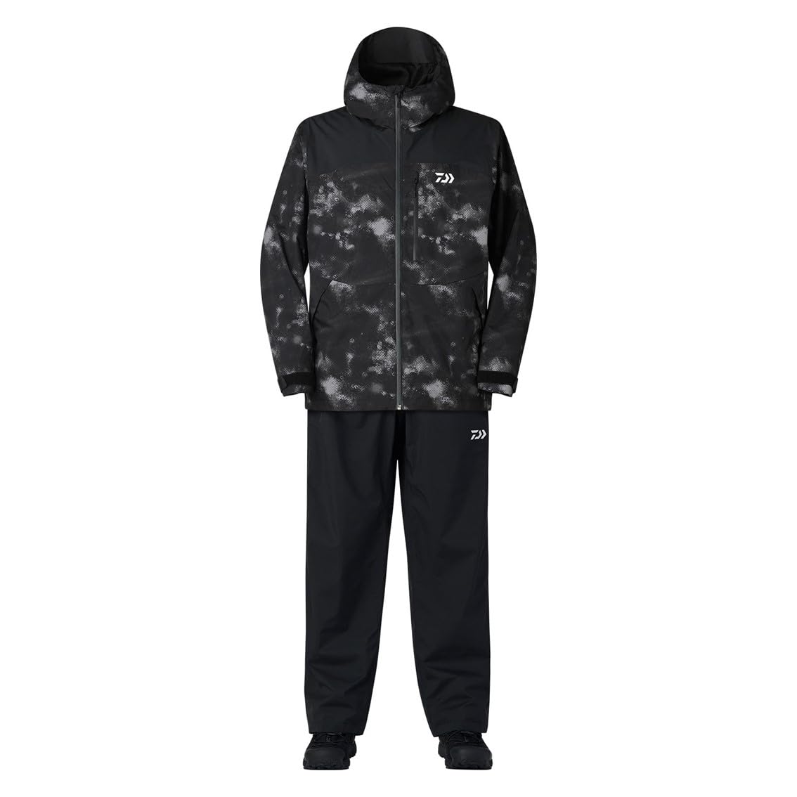[ダイワ] RAINMAX レインスーツ DR-3625 ブラックヘイズカモ 2XL｜Honey World 店