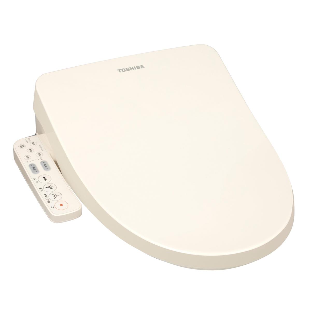 TOSHIBA(東芝) 温水洗浄便座 パステルアイボリー ステンレスノズル ノズル自動洗浄 クリーンウォッシュ SCS-T162(N)｜Honey World 店