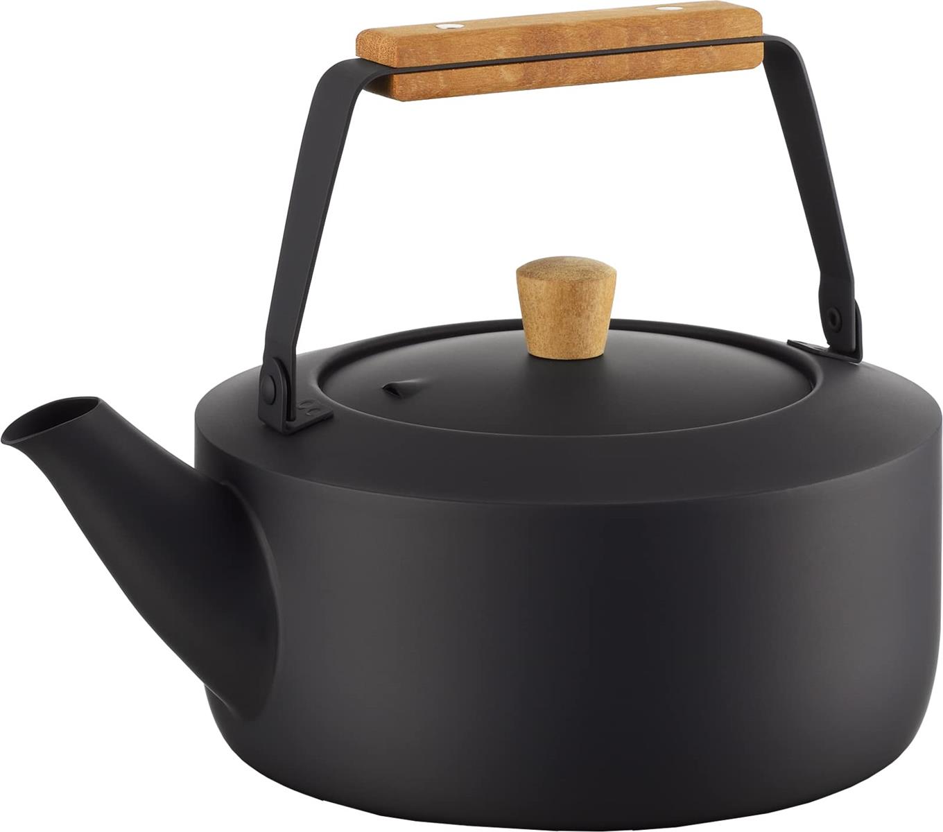 宮崎製作所(Miyazaki Seisakusho) 茶き ケトル (大) 2.0L IH対応 くろいろケトル CHA-12｜Honey World 店