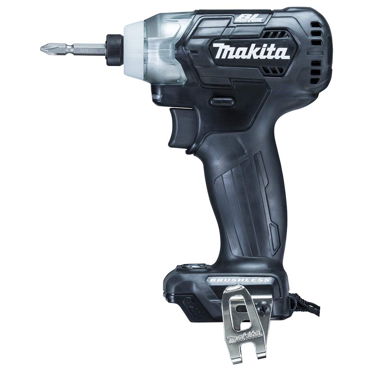マキタ インパクトドライバTD111(10.8V)黒 トルク135Nm バッテリ等別売 TD111DZB