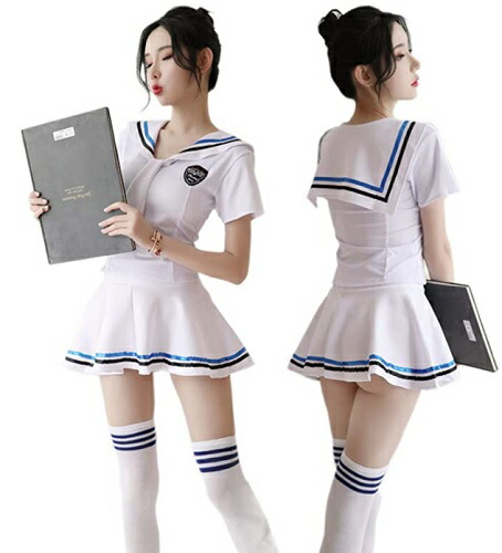 楽天市場 Bi 100 セーラー服 セクシー コスプレ コスチューム ランジェリー 可愛い Jk 制服 高校生 学生 女子高生 仮装 レディース 半袖 ミニスカート ネクタイ ワンピース Tバック付き セット Lサイズ ホワイト ベスト アイテム 楽天市場店 楽天市場 Bi 100 セーラー服 セクシー コスプレ コスチューム ランジェリー 可愛い Jk 制服 高校生 学生 女子高生 仮装 レディース 半袖 ミニスカート ネクタイ ワンピース Tバック付き セット Lサイズ ホワイト ベスト アイテム 楽天市場店