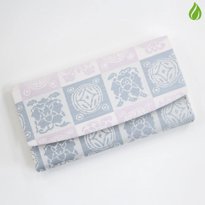 楽天市場】茶道具 名物裂 三ツ折（懐紙入） 紗綾形鶴丸文様 （さやがた