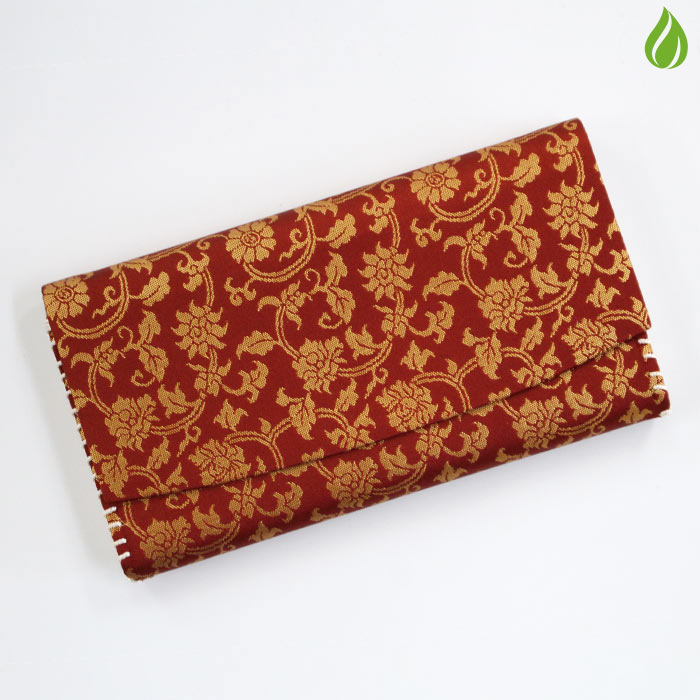 楽天市場】茶道具 名物裂 三ツ折（懐紙入） 有栖川牡丹紋 （ありすがわ