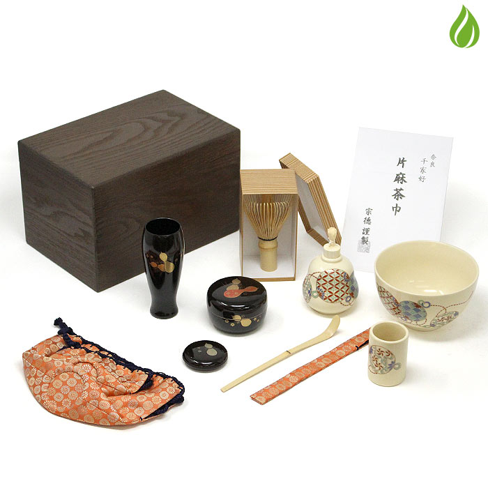 楽天市場】スーパーSALE30%OFF! 茶道具 茶箱 花丸10点 セット 茶箱 